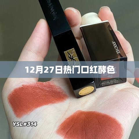 热门口红酵色，12月27日时尚必备