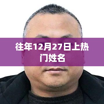 往年12月27日热门姓名盘点