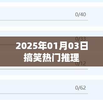 『2025年元旦后搞笑推理盛宴』