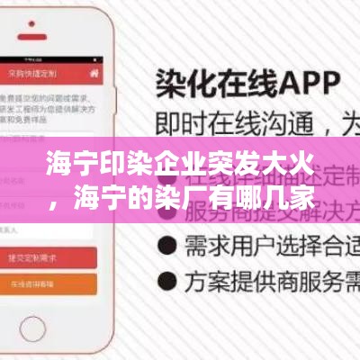 海宁印染企业突发大火，海宁的染厂有哪几家 