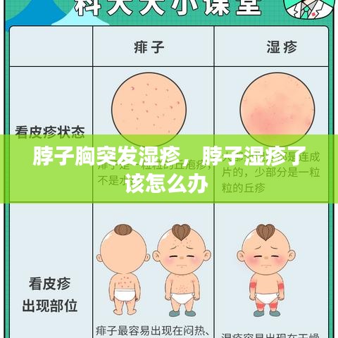 脖子胸突发湿疹，脖子湿疹了该怎么办 