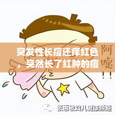 突发性长痘还痒红色，突然长了红肿的痘 还很痒 