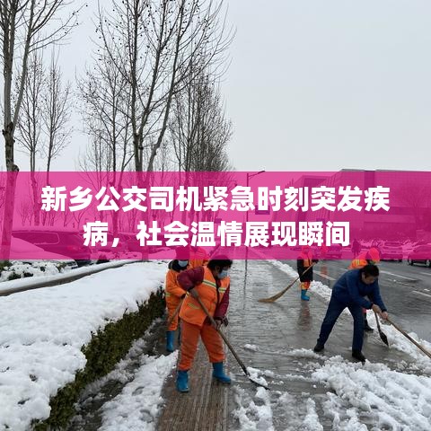 新乡公交司机紧急时刻突发疾病，社会温情展现瞬间