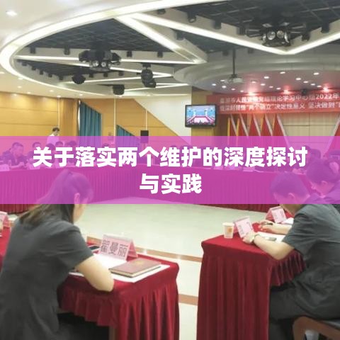 关于落实两个维护的深度探讨与实践