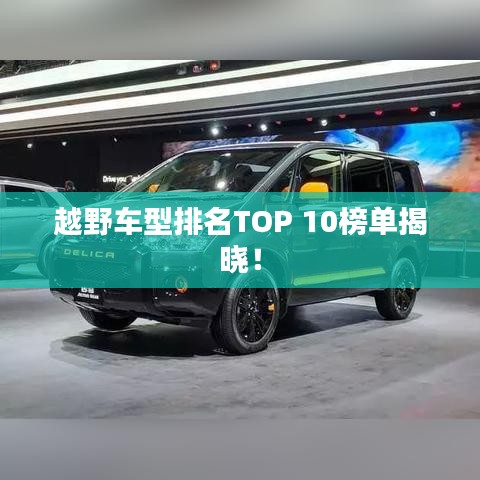 越野车型排名TOP 10榜单揭晓！