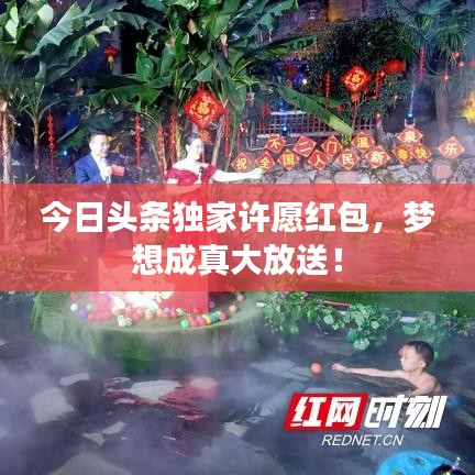 今日头条独家许愿红包，梦想成真大放送！