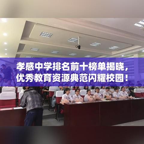孝感中学排名前十榜单揭晓，优秀教育资源典范闪耀校园！