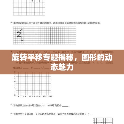 旋转平移专题揭秘，图形的动态魅力
