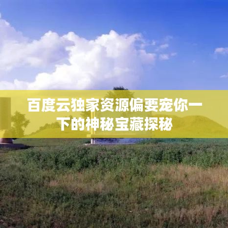 百度云独家资源偏要宠你一下的神秘宝藏探秘