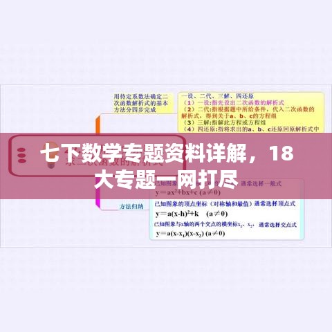 七下数学专题资料详解，18大专题一网打尽