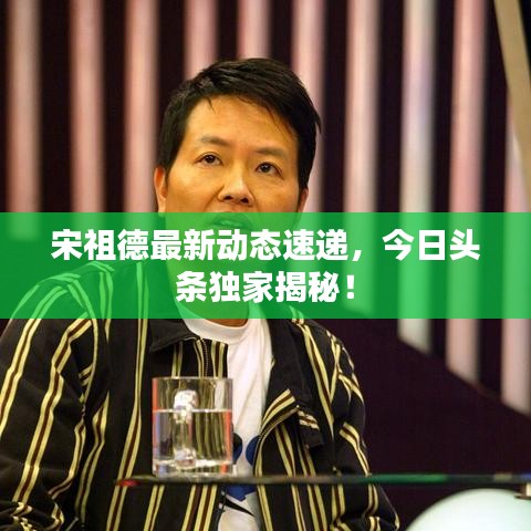 宋祖德最新动态速递，今日头条独家揭秘！