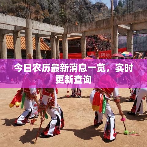 今日农历最新消息一览，实时更新查询