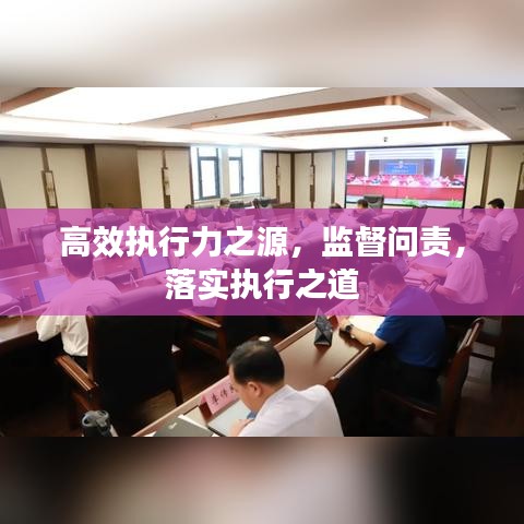 高效执行力之源，监督问责，落实执行之道