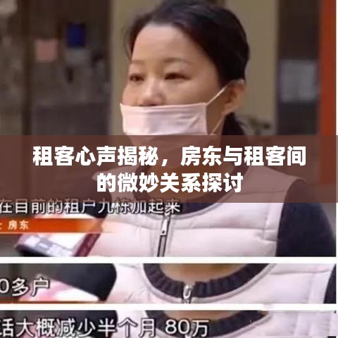 租客心声揭秘，房东与租客间的微妙关系探讨