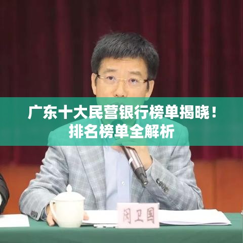 广东十大民营银行榜单揭晓！排名榜单全解析