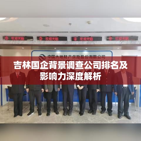 吉林国企背景调查公司排名及影响力深度解析