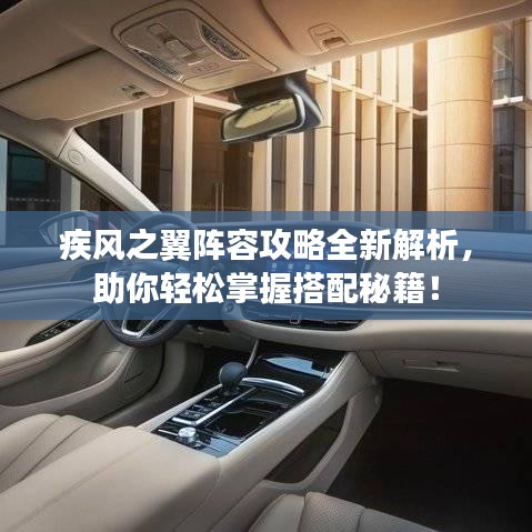 疾风之翼阵容攻略全新解析，助你轻松掌握搭配秘籍！