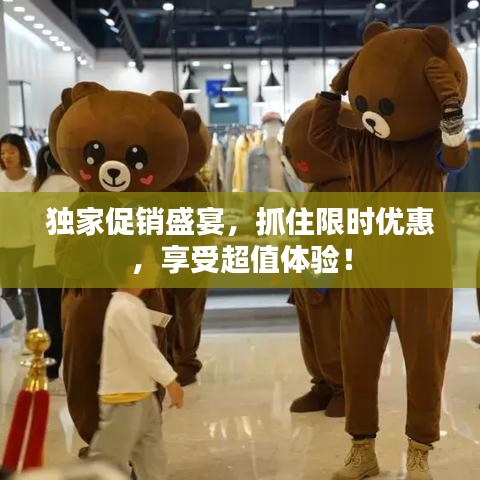 独家促销盛宴，抓住限时优惠，享受超值体验！