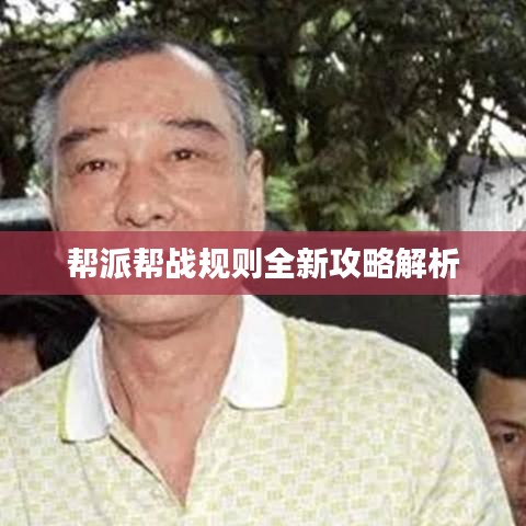 帮派帮战规则全新攻略解析