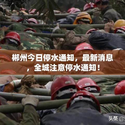 郴州今日停水通知，最新消息，全城注意停水通知！